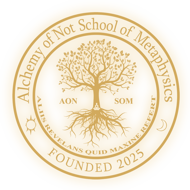 Alchemy of Not School of Metaphysics School Seal